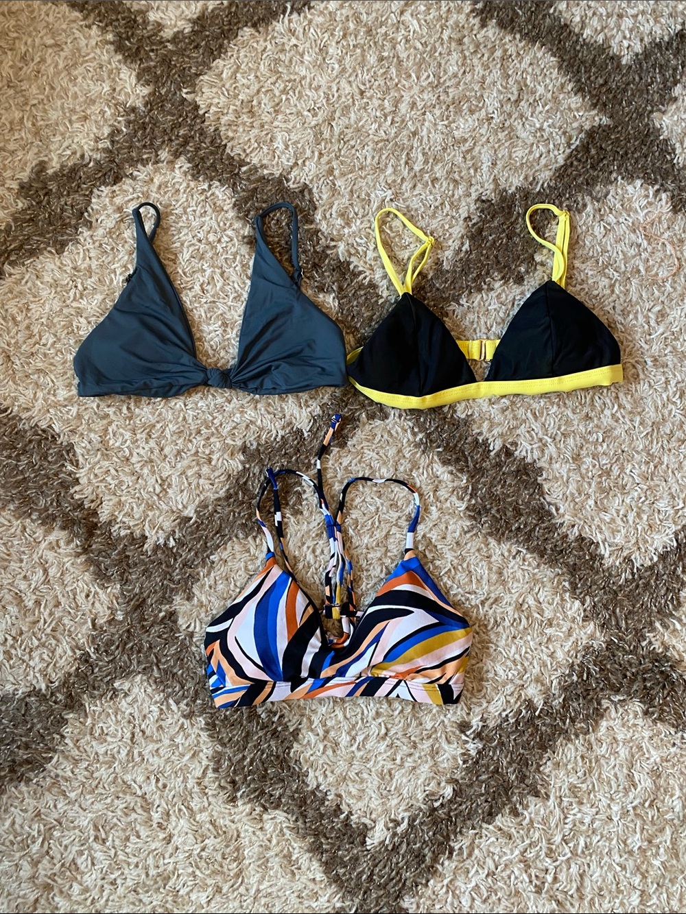 3PC Swim tops